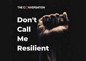 Don't Call Me Resilient logo